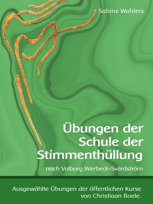 cover image of Übungen der Schule der Stimmenthüllung